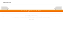 Tablet Screenshot of hackgame.com